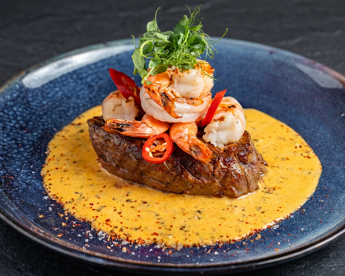 Surf & Turf steak